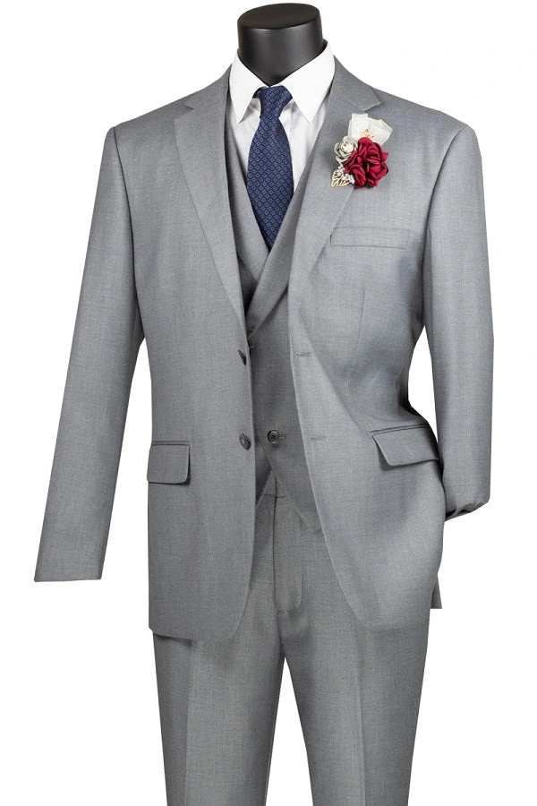 Suit Éadrom Liath Fir Nua-aimseartha Vinci MV2TR - Stíl agus Gné don Fhear Nua, Go hÉasca!